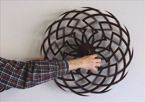 Zinnia Kinetic Sculpture