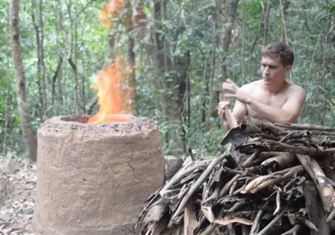 Primitive Technology: Zement aus Holzasche