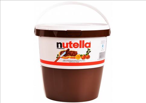 Ein Eimer Nutella